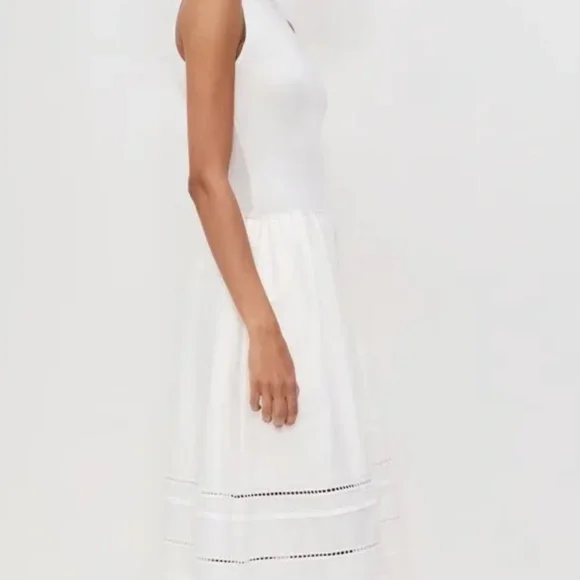 Brand New Reformation Idelle Ribbed Bodice Maxi Dress - Picture 3 of 4